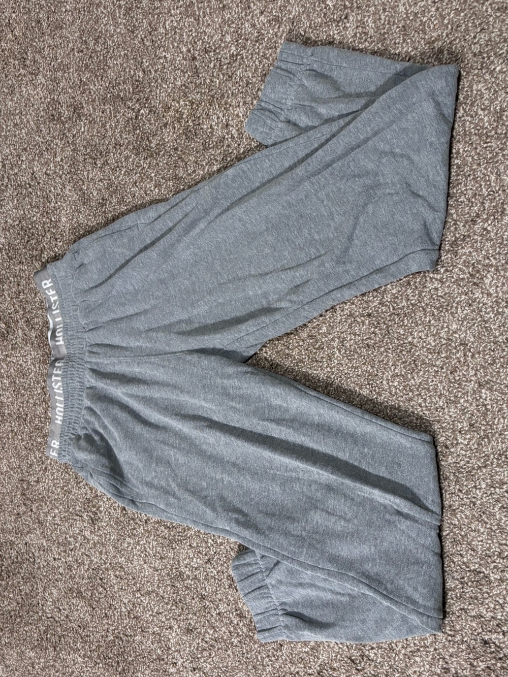 Hollister Heather Gray Women's Jogger Track Pants